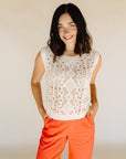 Crystal Baroque Sweater Top