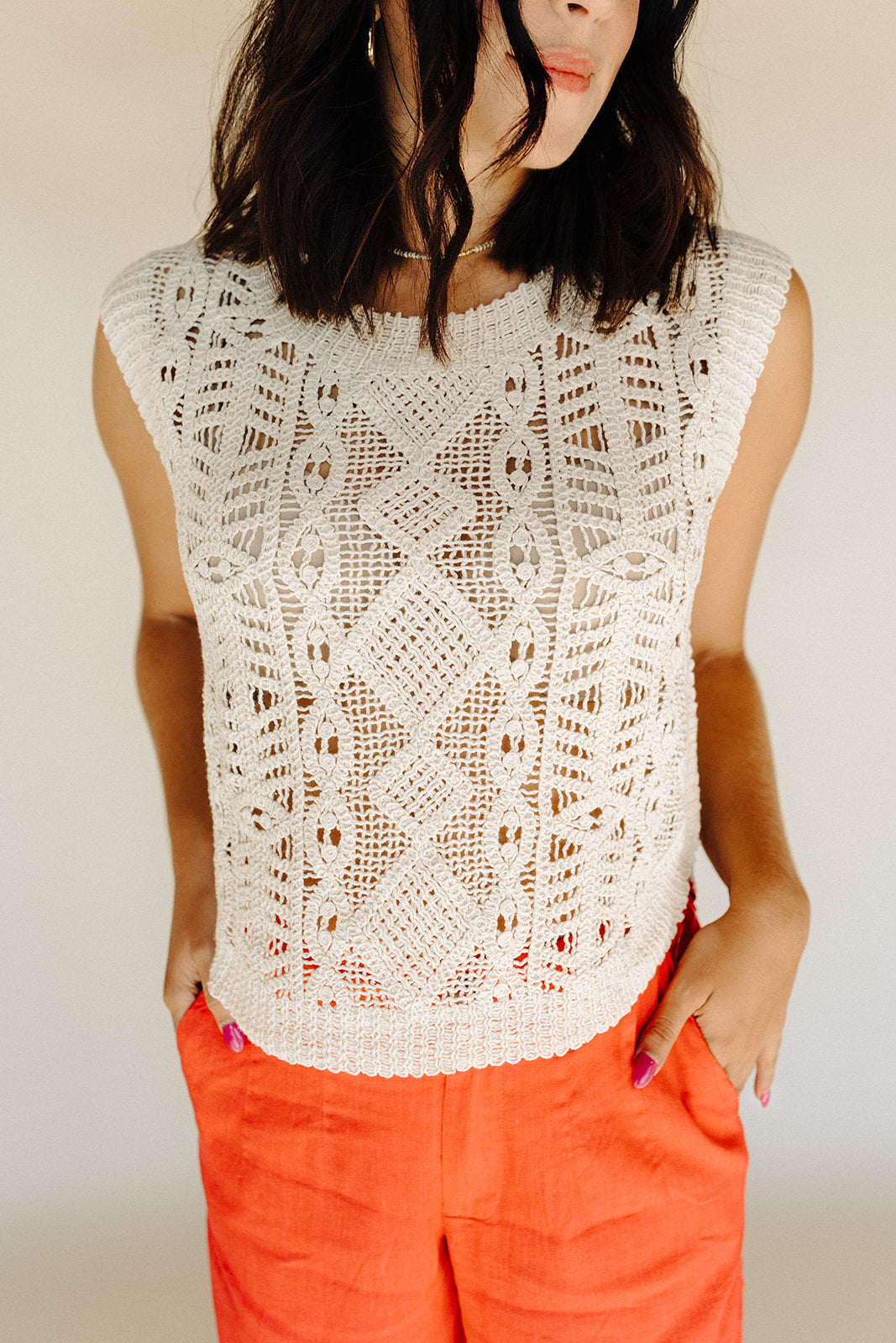 Crystal Baroque Sweater Top