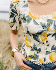 Lemon Linnea Top