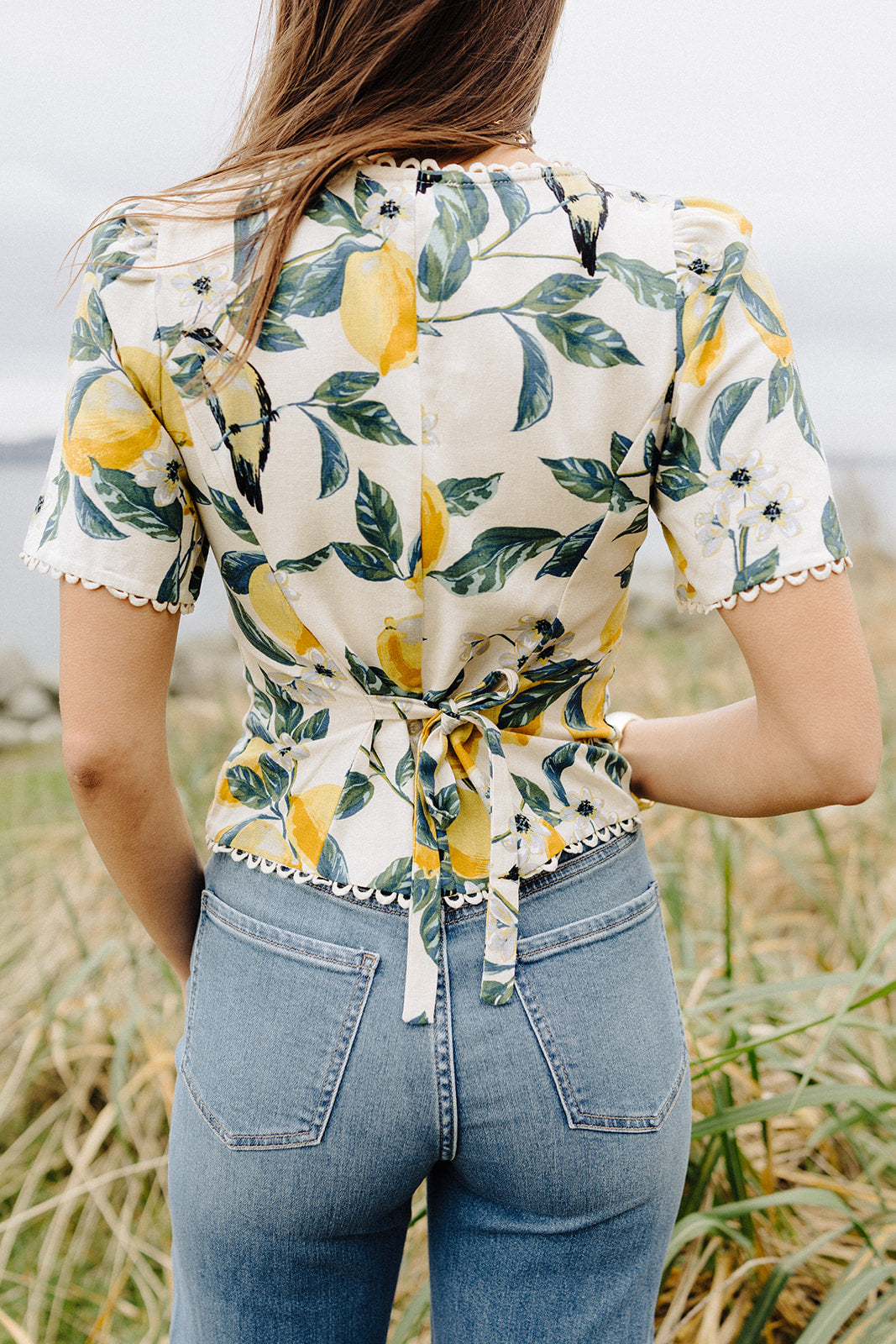 Lemon Linnea Top