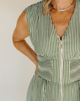 Clover Striped Maxi Dress