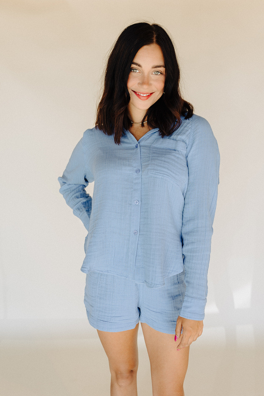 Bay Blue The Perfect Airy Top