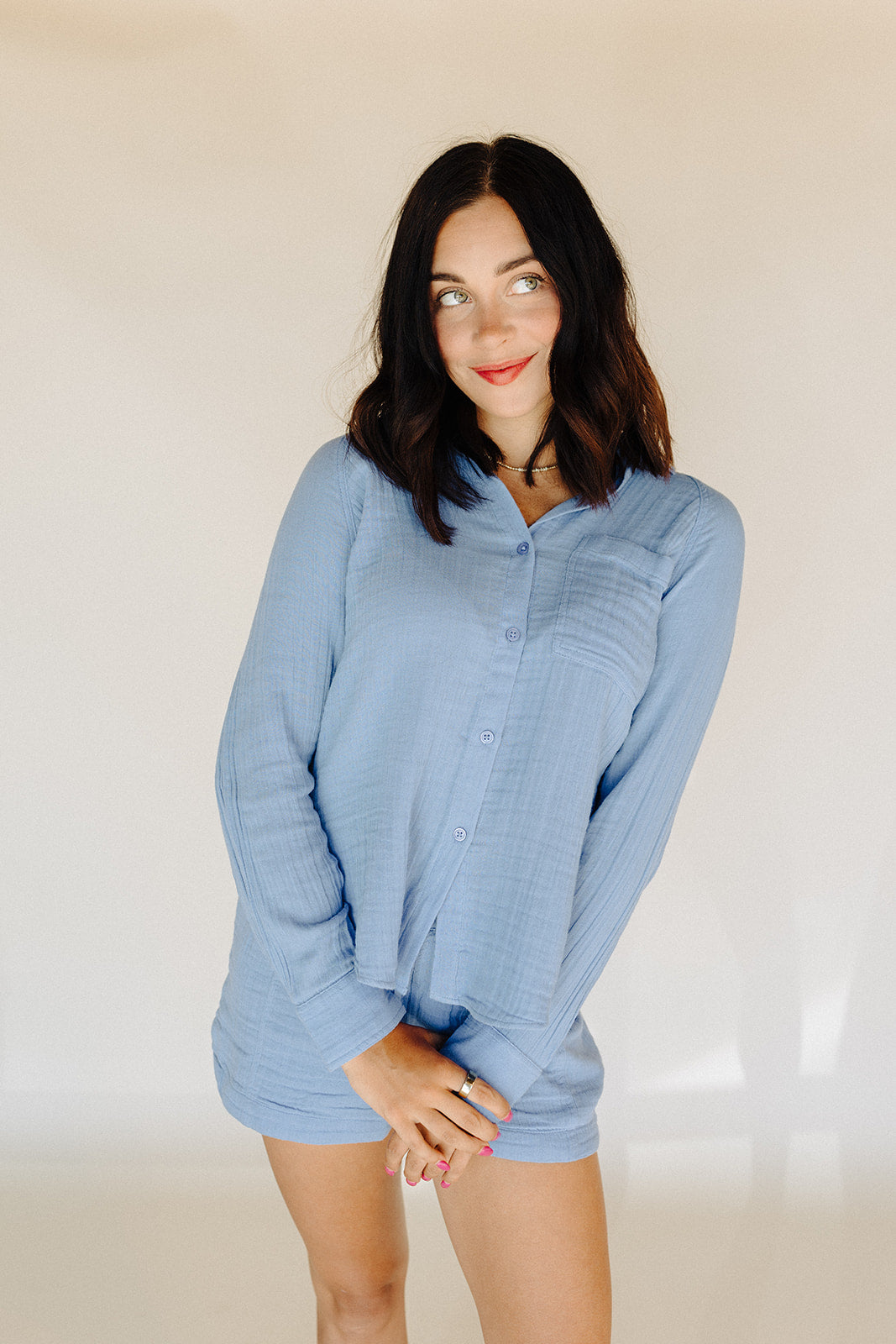 Bay Blue The Perfect Airy Top
