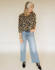 Leopard Canna Sweater