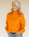 Orange Naiana Sweater