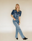 Dark Delaney Crop Jackets