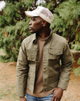 Olive Ranger Short Cruiser Jacket