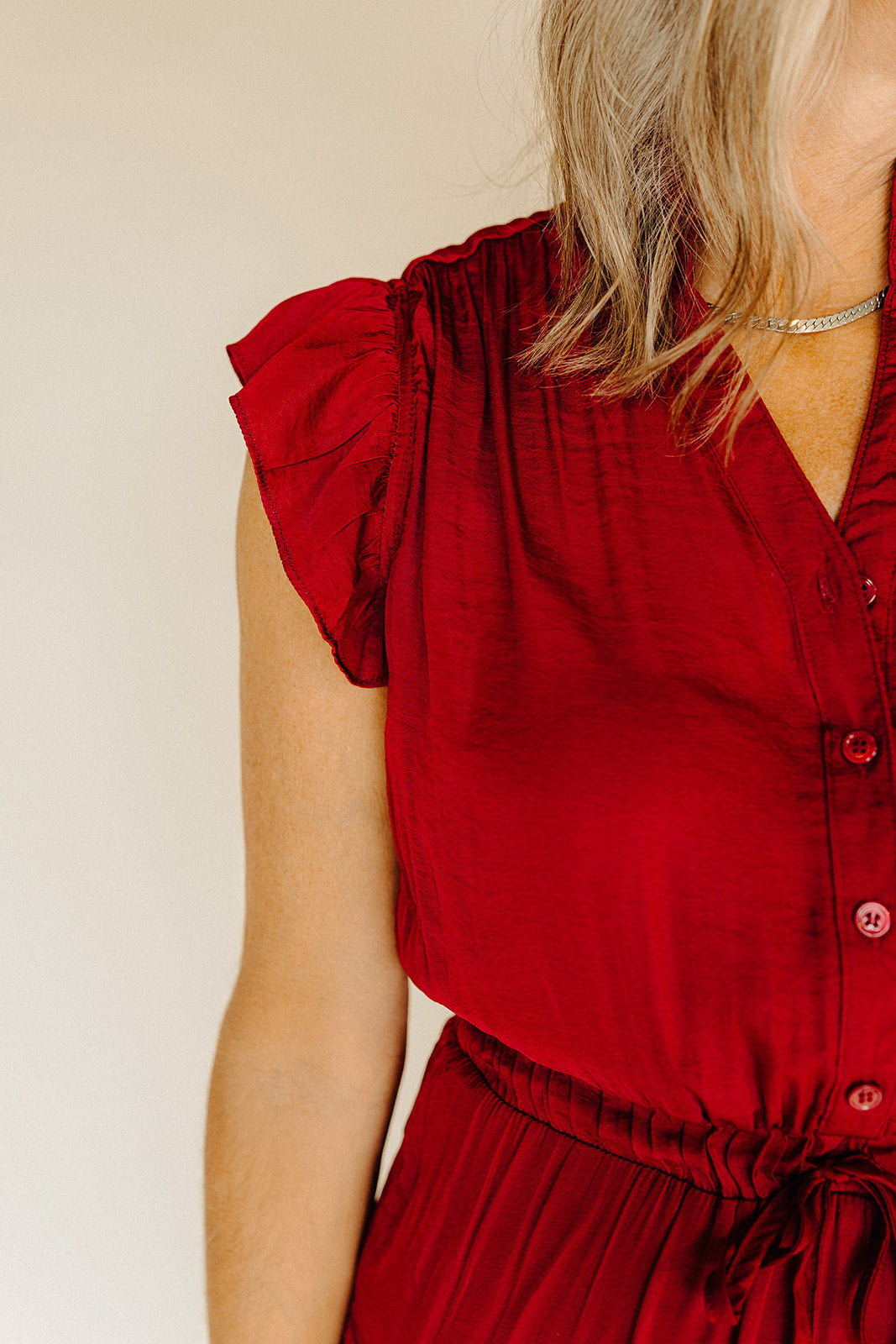 Fall Red Margaret Dress