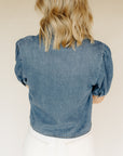 Blue Denim Christie Top