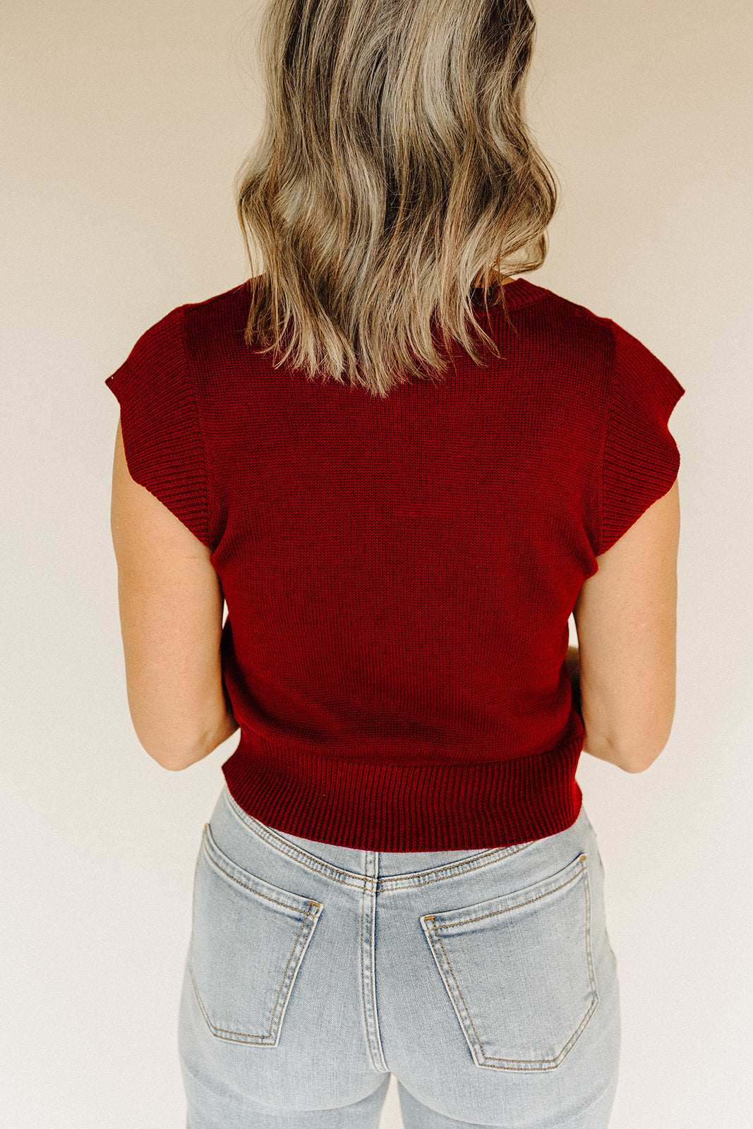 Garnet Eleanor Knit Top