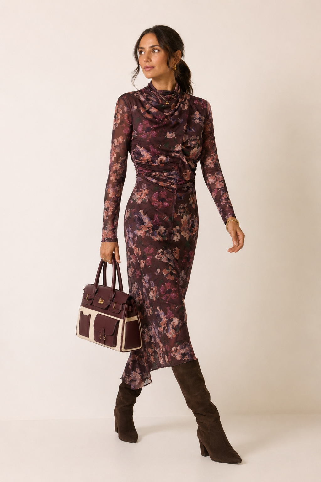 Dark Mauve Destiny Dress
