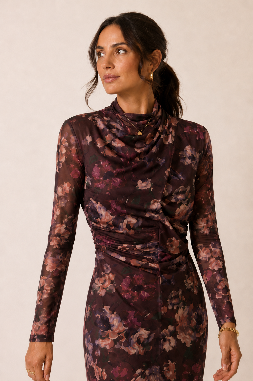 Dark Mauve Destiny Dress