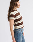 Chocolate Stripe Zuma Tee