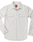 The Wyatt Ecru Pearl Snap Shirt