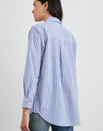 Mariner White Stripe Elsa Button Up
