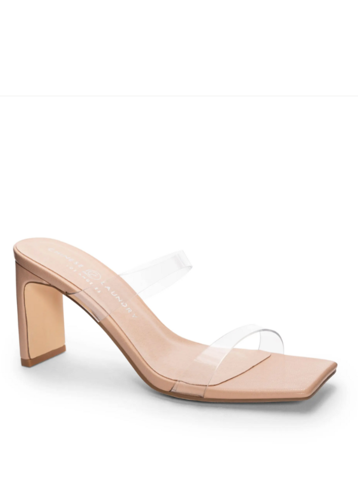 Clear Yaya Vinyl Heel