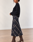 Red Dahlia Crestview Plaid Skirt