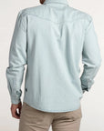 Garth Light Wash Dust Up Denim Snapshirt
