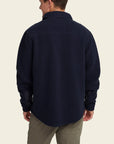 Dark Indigo Allegheny Fleece Overshirt