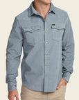 Iron Blue Banning Corduroy Snapshirt