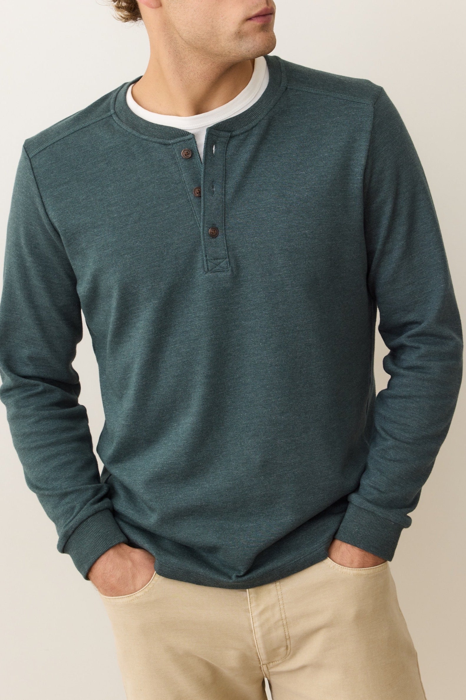 Green Gables Pacifica Stretch Henley