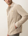 Taupe Max Moleskin Overshirt