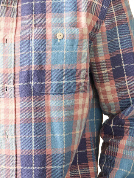 Bristol Blue Plaid The Surf Flannel