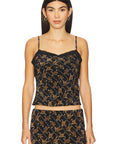 Black Combo Bali Margot Top