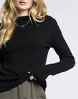 Black Carmen Sweater