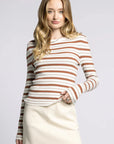 Brown & Ivory Carmen Sweater
