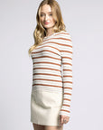 Brown & Ivory Carmen Sweater