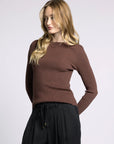 Rust Brown Carmen Sweater