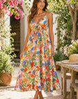 White Multi Elizabeth Dress