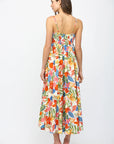White Multi Elizabeth Dress