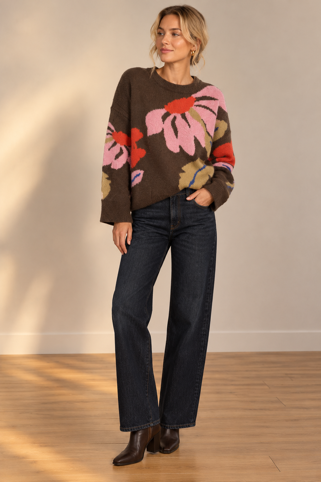 Chocolate Kumano Sweater