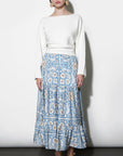 Ivory Valerie Open Back Sweater
