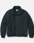 Green Gables Jacquard Sherpa Full Zip Jacket