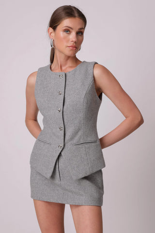 Grey Damson Vest