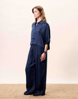 Bleu Marine Ecume Pant