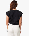 Jet Black Luna Top