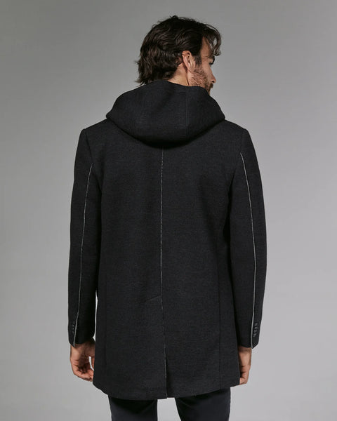 Black Midtown Overcoat