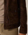 Brown Flight Suede Jacket