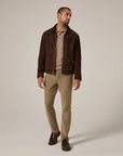 Brown Flight Suede Jacket