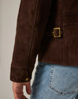 Chocolate Drifter Leather Jacket