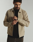 Khaki Baron Full Zip Jacket