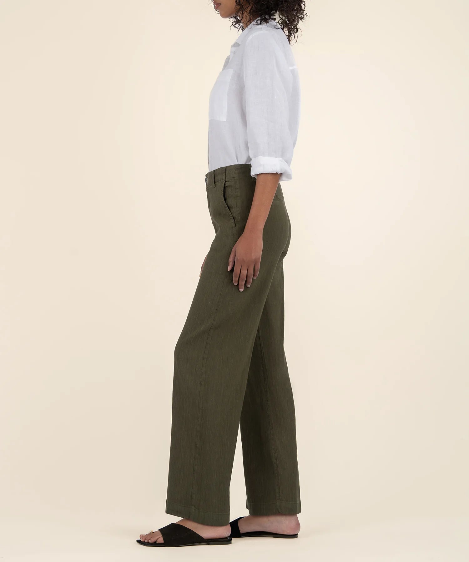 Forest Meg Linen Wide Leg Pants