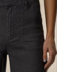 Charcoal Topaz High Rise Wide Leg
