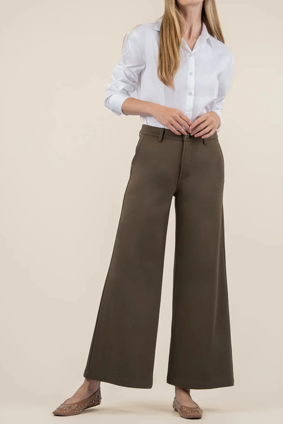 Olive Meg Trousers