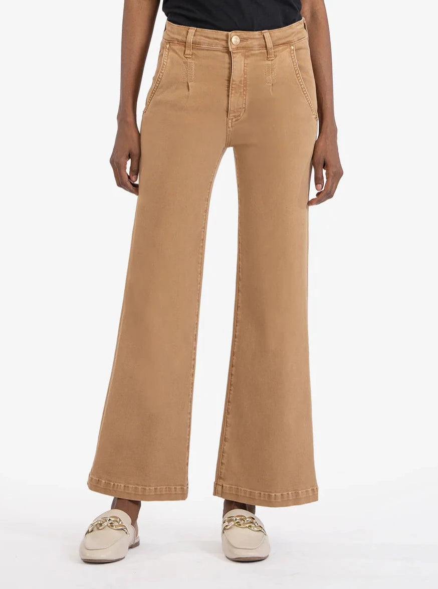 Toffee Meg High Rise Wide Leg Denim