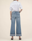 Charming Meg High Rise Legs Roll Up Jeans